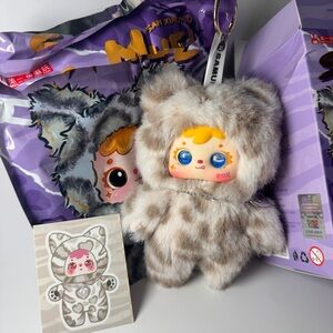 “Tranquil Cat” Samuel Cat Cool Moment Series Plush Pendant w SPECIAL liquid eyes